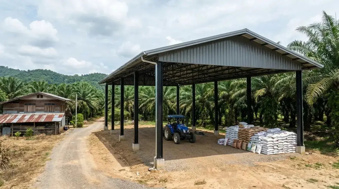 Example of steel work in Plai Phraya